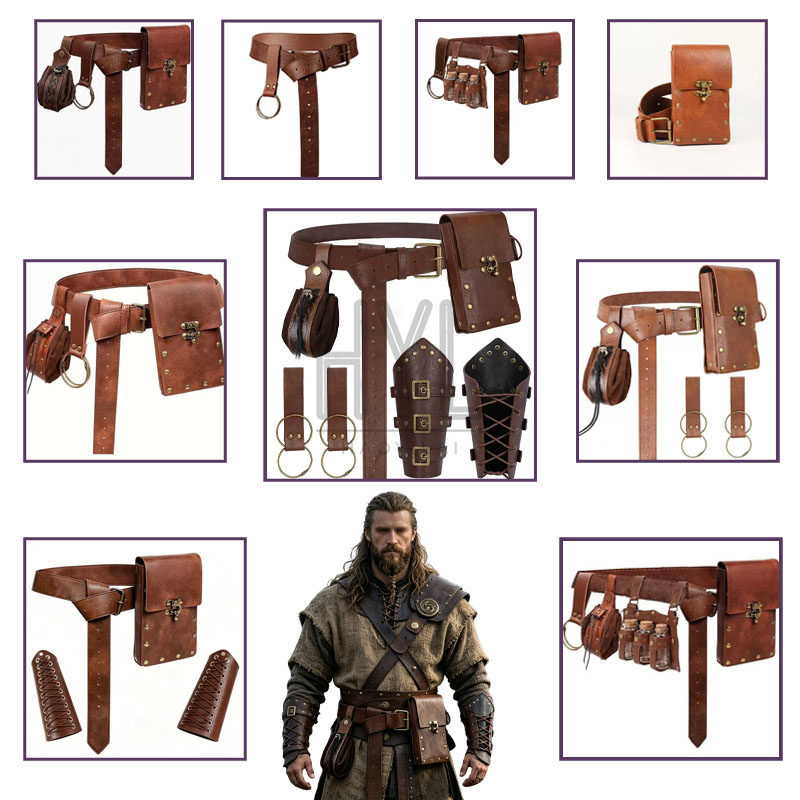 Prop For Cosplay - Medieval Viking Accessories Set Retro Steampunk