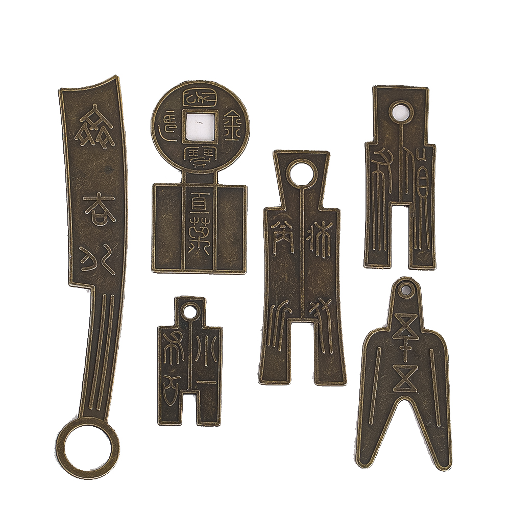 Craft Knife Set - 6pcs/set Ancient Chinese Knife Coins Collections
