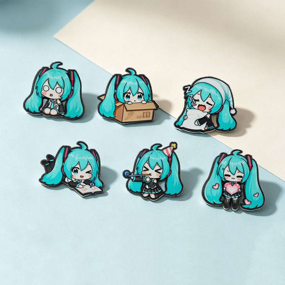 4-10Pcs Cute Blue‑haired Girl  - Cosplay Floating Prop recension och pris