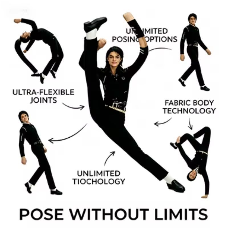 Style Michael Jackson Cosplay  - Evoker Cosplay Prop recension och pris