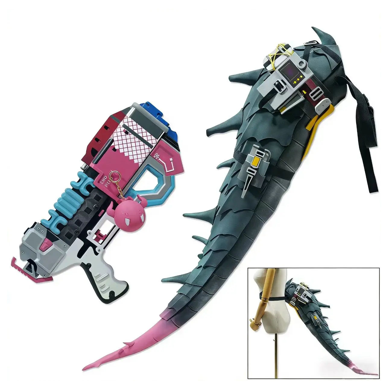Anime Arknights Yvonne‌ Cospla - Cosplay Fire Prop recension och pris