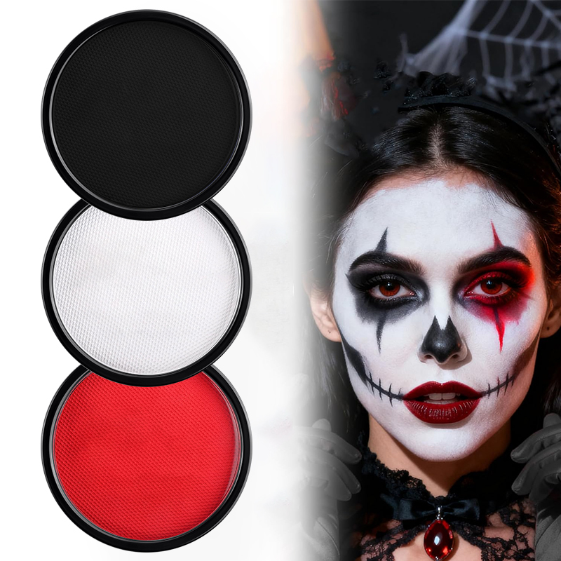 3pcs Black White Red Water‑Bas - Cosplay Prop Paint recension och pris