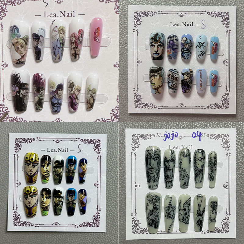 JOJO Nail Art Student Anime Ca - Cosplay Fire Prop recension och pris
