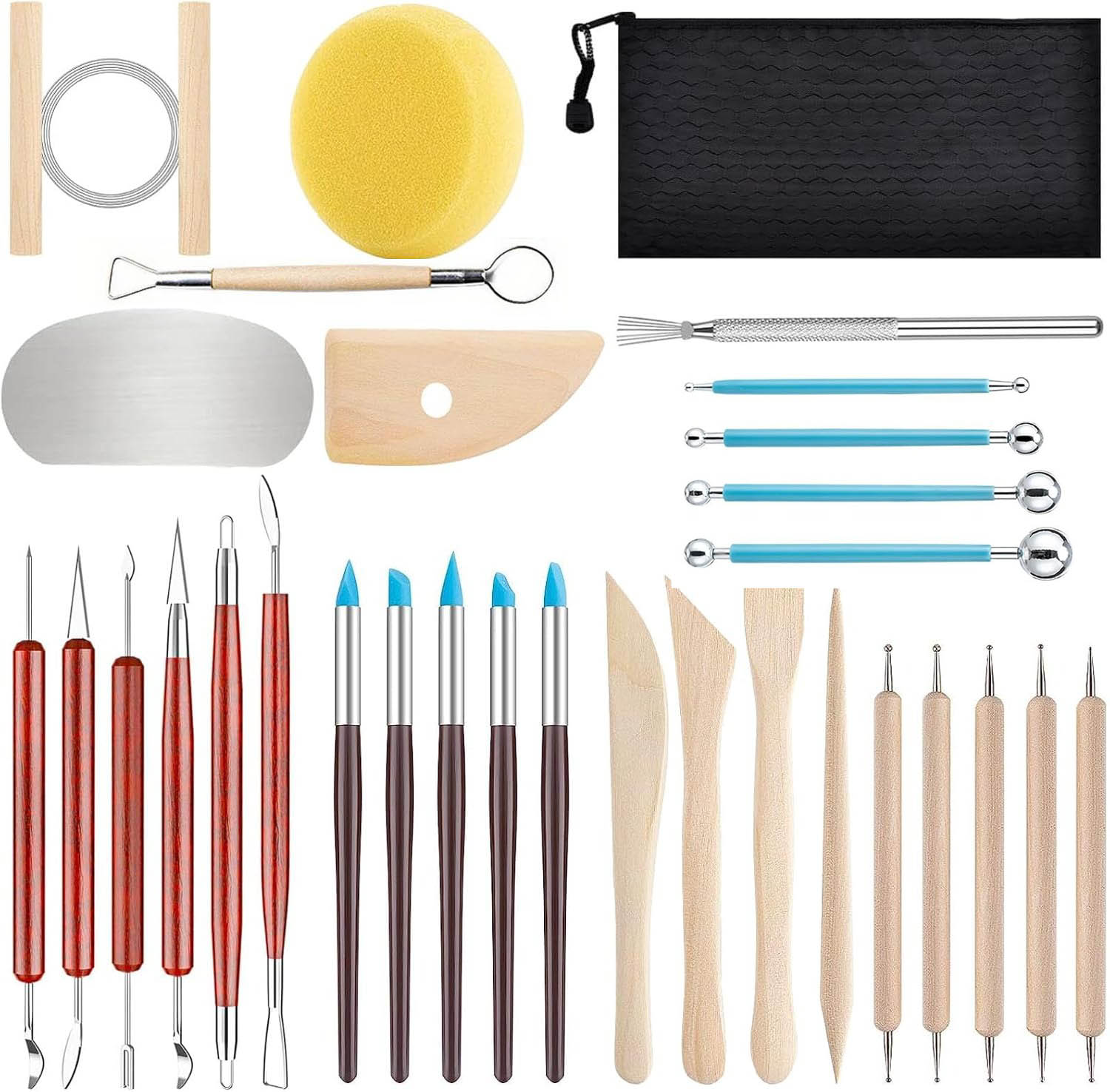 31Pcs/set Art Ceramics Making  - Craft Knife Set recension och pris