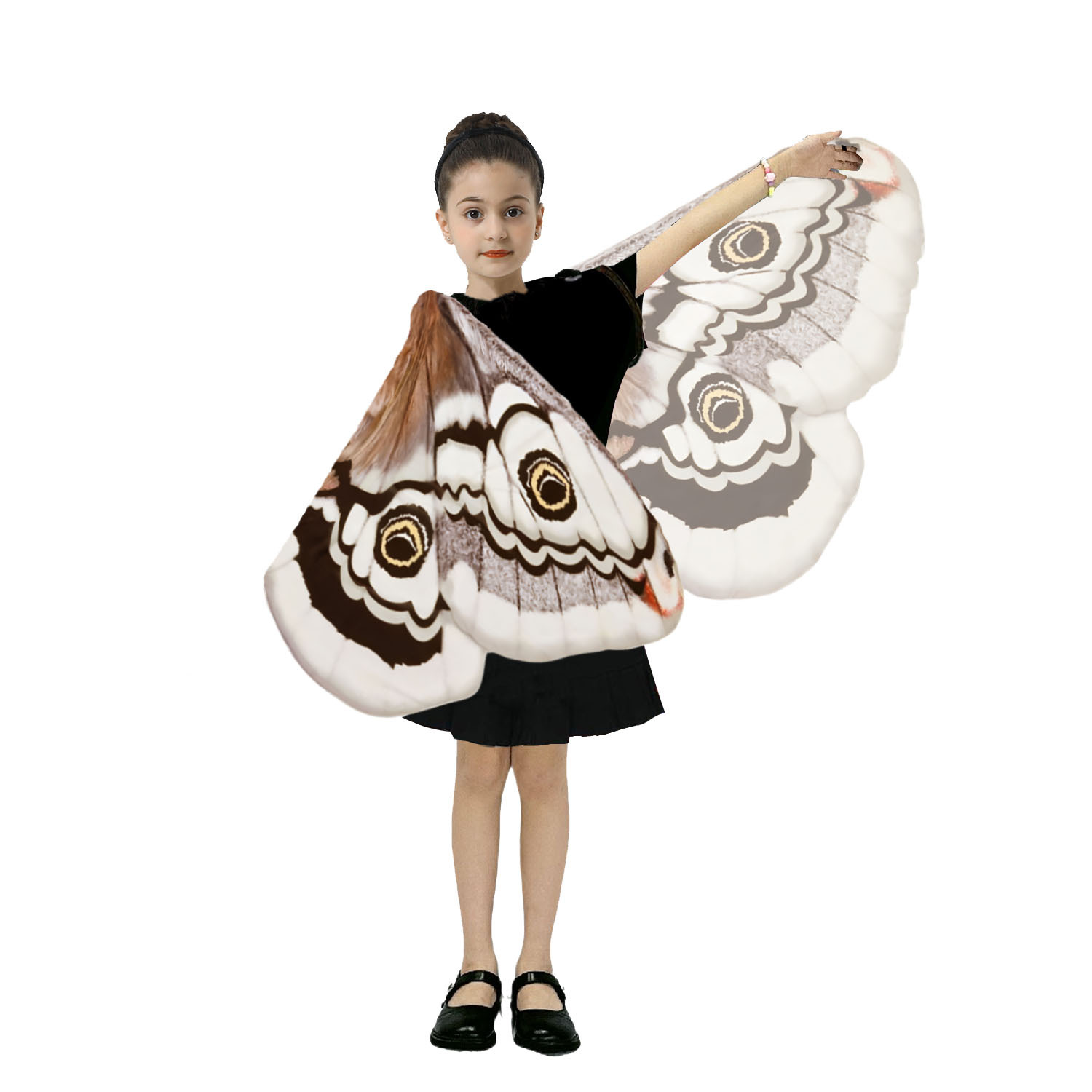 Kids Moth Wings Cape  Butterfl - Cosplay Floating Prop recension och pris