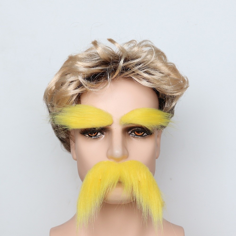 Funny Self-Adhesive Fake Beard - Cosplay Prop Kit recension och pris