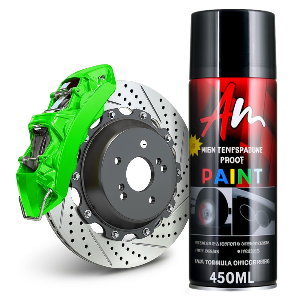 DIY Brake Caliper Paint 2K Aer - Metallic Spray Paint recension och pris
