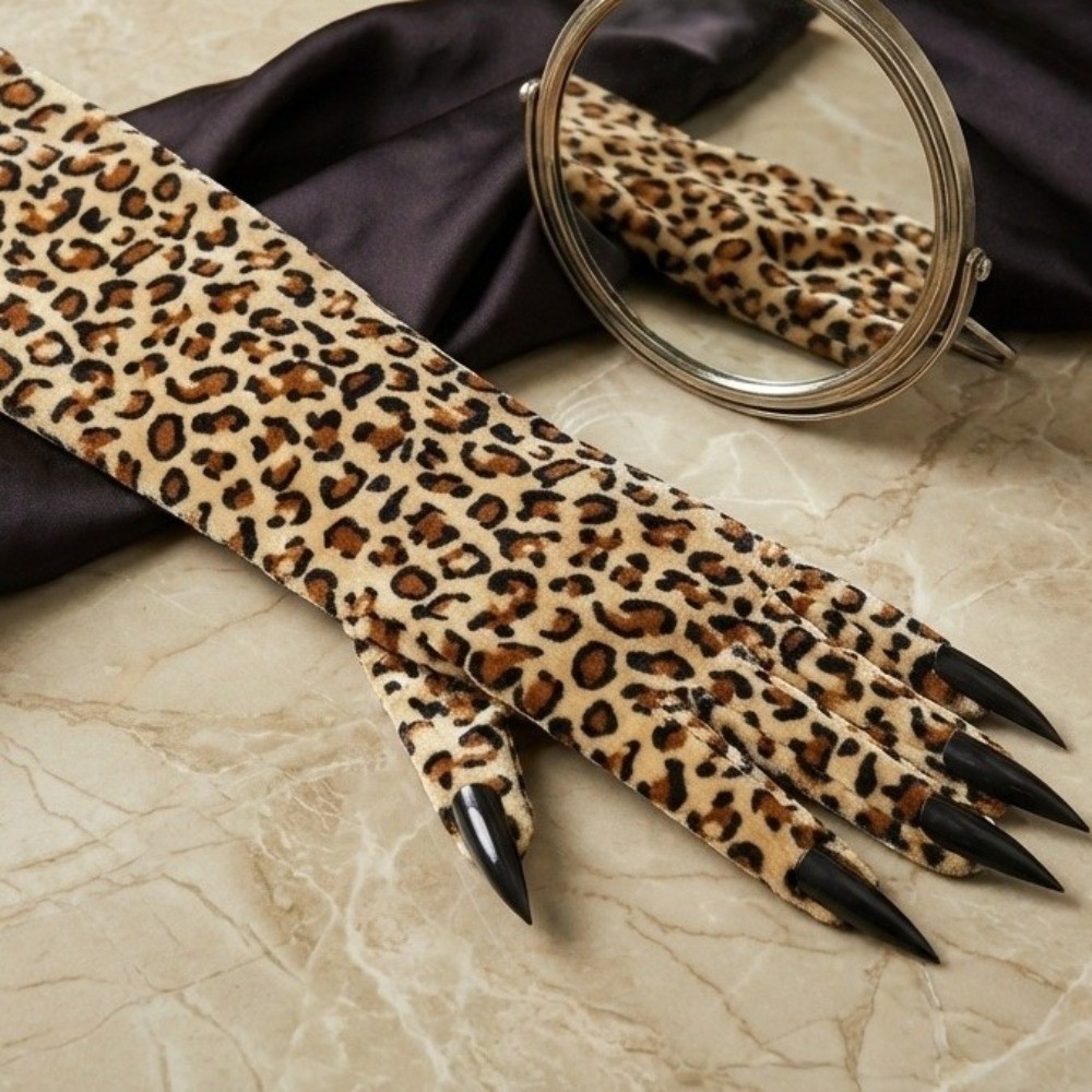 Long Sleeve Leopard Pattern Gl - Free Cosplay Prop Patterns recension och pris