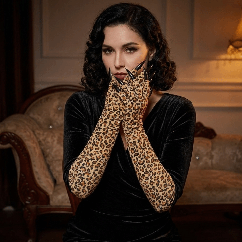 Long Sleeve Leopard Pattern Gl - Free Cosplay Prop Patterns recension och pris