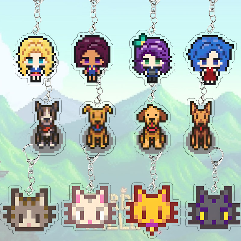 Stardew Valley Acrylic Keychai - Cosplay Floating Prop recension och pris