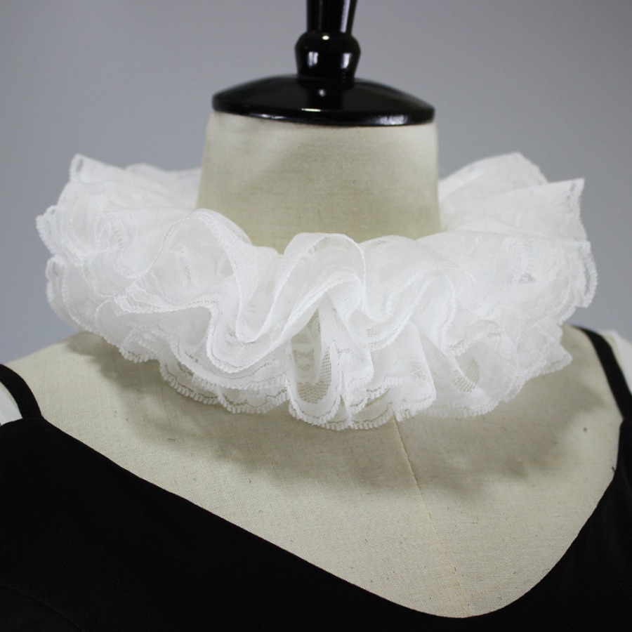 New Women Vintage Layered Ruff - Detachable Cosplay Prop recension och pris