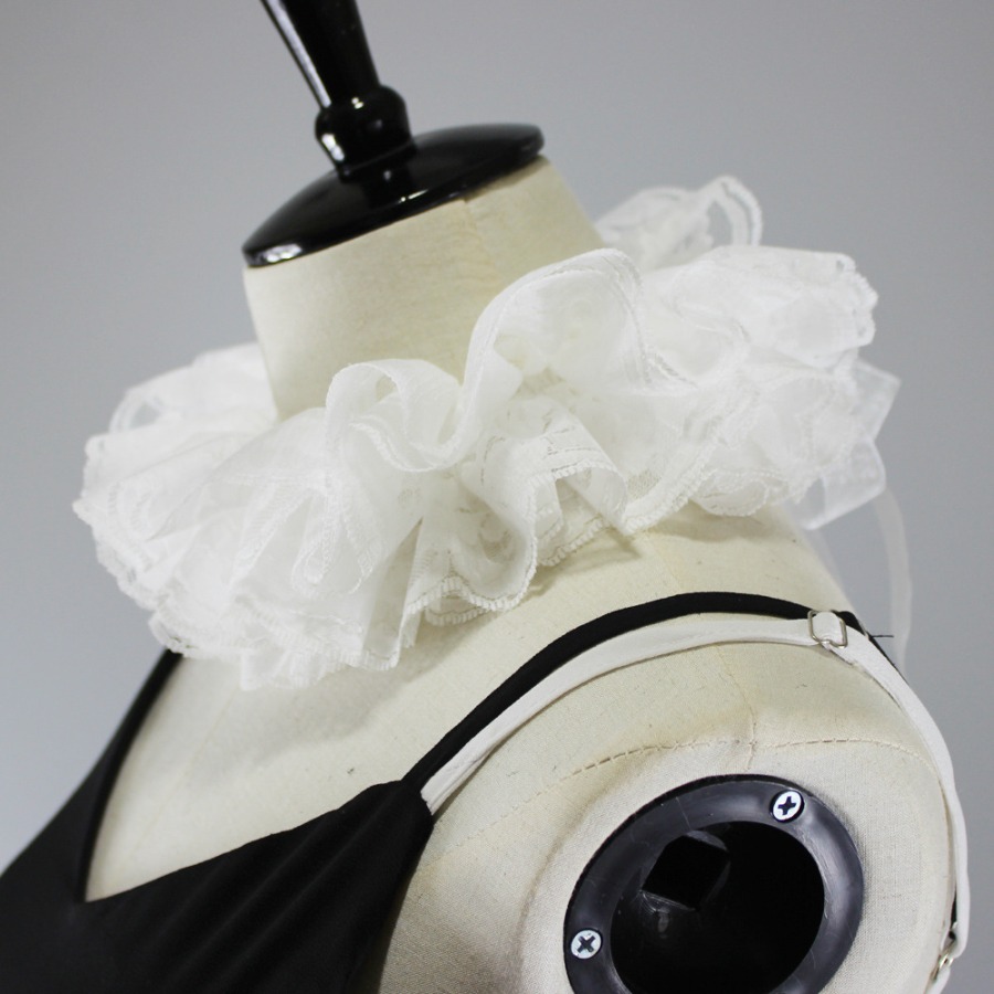New Women Vintage Layered Ruff - Detachable Cosplay Prop recension och pris