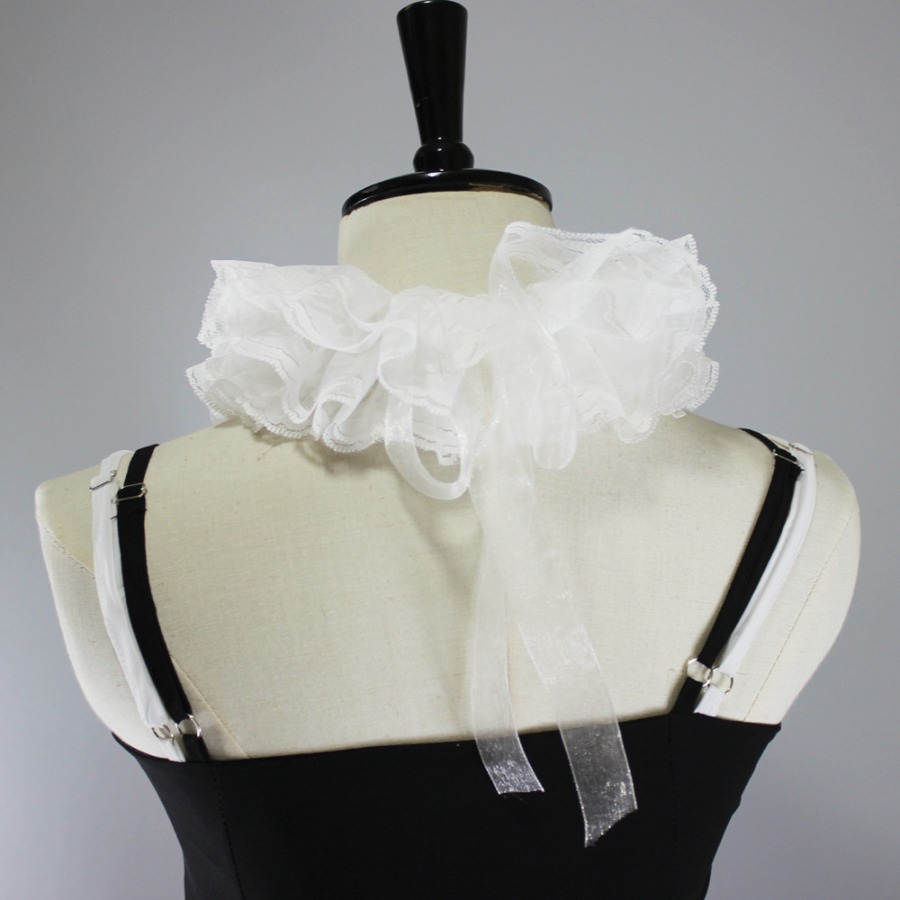 New Women Vintage Layered Ruff - Detachable Cosplay Prop recension och pris